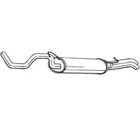 IZAWIT Silencieux intermédiaire / arrière Pot de détente 16.025 arrière pour VW