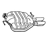 BOSAL Silencieux Arrière Compatible Pour Audi A4 Avant 105-031