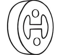 BOSAL Silent-bloc en caoutchouc pour pot d'échappement Silent-bloc d'échappement