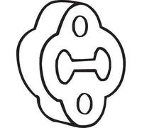 BOSAL Silent-bloc en caoutchouc pour pot d'échappement Silent-bloc d'échappement