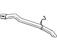 BOSAL Tuyau d'échappement Ligne d'échappement 840-001 arrière pour FORD