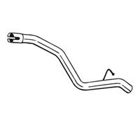 BOSAL Tuyau D'Échappement pour Ford Focus II Break Da _ Ffs 1.6 1.8 Flexifuel