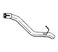 BOSAL Tuyau D'Échappement Y-Pipe pour Ford Focus II Da _ Sécurité Dp 2.0 TDCI C