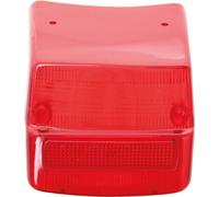 BOSATTA 121612 Verre de feu arrière rouge sans ampoules ou joint d'étanchéité