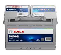 BOSCH 0 092 P00 080 Batterie de Démarrage 12V 74Ah 680A EN pour VW Tiguan I (5N)
