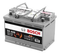 BOSCH 0 092 S5A 080 S5 Batterie de Démarrage 12V 70Ah 760A EN pour VW Eos (1F7
