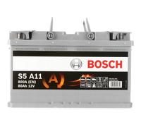 BOSCH 0 092 S5A 110 S5 Batterie de Démarrage 12V 80Ah 800A EN pour VW Tiguan I