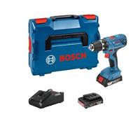 Perceuse visseuse sans fil Bosch GSR 18V-21 + 2 batteries 2Ah + chargeur + coffret L-BOXX - BOSCH - 06019H1008