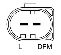 BOSCH 0 986 045 360 Alternateur pour CHRYSLER,DODGE,FORD,JEEP,SEAT,VW