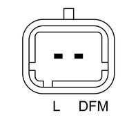 BOSCH 0 986 080 190 Alternateur pour CITROËN,FIAT,PEUGEOT
