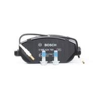 Bosch Plaquettes de frein Avant 0 986 424 789 – Jeu de 4 ECE‑R90 Sans cuivre