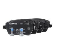 Bosch Plaquettes de frein Kit Avant 0986424795 – Haute performance, Sans cuivre, Jeu de 4