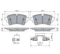 Bosch Plaquettes de frein 0986460174