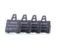 Bosch Plaquettes de frein 0 986 460 958 Arrière, ép. 15,3 mm Jeu de 4