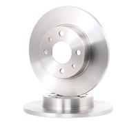 Disque de frein BOSCH 0 986 478 342, avant, arrière, plein, 1 pièce