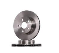 BOSCH 0 986 479 564 2x Disque de frein Avant Ø255mm Hauteur: 49,2mm Épaisseur: 22mm Cercle de percage -Ø: 100mm ventilé Compatible avec TOYOTA PRIUS 3/5 portes NHW20