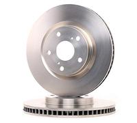 Bosch Jeu de disques de frein BD1598 – Disques pleins Ø296 mm Avant ECE‑R90 2 pièces