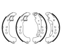 BOSCH 0 986 487 949 Jeu de mâchoires de frein pour RENAULT,SMART