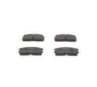 Kit Pastilles De Frein BOSCH 0986491260 Largeur 48 Longueur 109 Mm Épaisseur 15