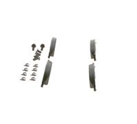 Bosch Plaquettes de frein avant BP376 - ECE-R90, sans cuivre, jeu de 4 avec accessoires