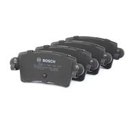 Bosch BP391 - Plaquettes de Frein Arrière pour Voiture - Qualité Bosch - Réduction du Bruit et de la Poussière - Certifié ECE-R90 - Sans Cuivre - Jeu de 4 Plaquettes - Avec Accessoires
