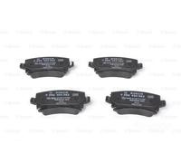 BOSCH 0 986 494 062 Plaquettes de freins Arrière pour VW GOLF VI (5K1)