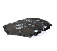 Bosch BP1244 - Plaquettes de Frein Avant pour Voiture - Qualité Bosch - Réduction du Bruit et de la Poussière - Certifié ECE-R90 - Sans Cuivre - Jeu de 4 Plaquettes