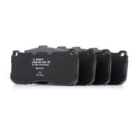 Bosch BP1350 - Plaquettes de Frein Avant pour Voiture - Qualité Bosch - Réduction du Bruit et de la Poussière - Certifié ECE-R90 - Sans Cuivre - Jeu de 4 Plaquettes