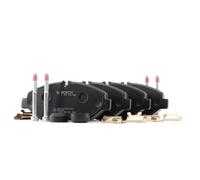 Bosch BP1231 - Plaquettes de Frein Avant pour Voiture - Qualité Bosch - Réduction du Bruit et de la Poussière - Certifié ECE-R90 - Sans Cuivre - Jeu de 4 Plaquettes - Avec Accessoires