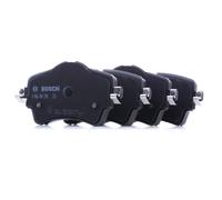 BOSCH Plaquettes de freins Avant contact de signal d'usure exclu | Low-Metallic 0 986 494 736