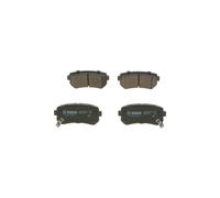 Bosch BP1875 - Plaquettes de Frein Arrière pour Voiture - Qualité Bosch - Réduction du Bruit et de la Poussière - Certifié ECE-R90 - Sans Cuivre - Jeu de 4 Plaquettes - Avec Accessoires