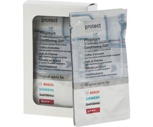 BOSCH 00311134 - Lingettes pour surfaces en acier inoxydable - boîte de 5 chiffons