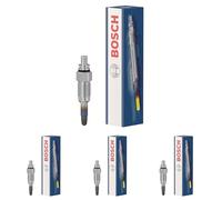 Bosch 0250201032 (GLP002) - Bougie de préchauffage Duraterm - Boite carton - 1 pièce - pour véhicules à moteur diesel (Lot de 4)