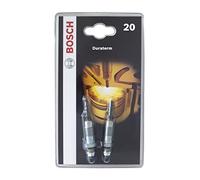 Bosch 0250201942 (20) - Bougie de préchauffage Duraterm Glow Plug - Blister - lot de 2 pièces - pour véhicules à moteur diesel