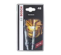 Bosch 0250403902 (48) - Bougie de préchauffage Duraterm High Speed Glow Plug - Blister - lot de 2 pièces - pour véhicules à moteur diesel