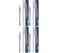 Bosch 0250404004 (GLP270) - Bougie de préchauffage Duraterm High Speed Glow Plug - Boite carton - 1 pièce - pour véhicules à moteur diesel (Lot de 4)