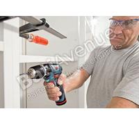 Bosch Professional 12V System perceuse-visseuse à percussion sans-fil GSB 12V-15 (avec 2 batteries 2,0 Ah, chargeur rapide GAL 12V-40, étui de ceinture holster, dans L-BOXX)