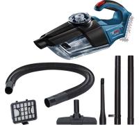 Bosch GAS 18V-1 Professional aspirateur de table Noir, Bleu, Rouge, Translucide Sans sac