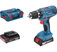 BOSCH 06019H100A BOSCH GSR 18V-21 Professional Akku-Bohrschrauber-Set 18,0 V, mit 2 Akkus