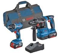 Bosch Pack 2 outils 18 V 0615A50038 – GSR 18V-45 + GBH 18V-22