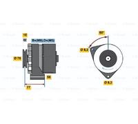 BOSCH 0 986 034 170 Alternateur