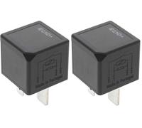 Bosch 0986332001 Mini-Relais 12V 40A, 4 Terminaux, Ip5K4, Résistance aux Températures Allant de -40° C À 85° C (Lot de 2)