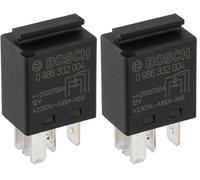 Bosch 0986332004 Mini-Relais 12V 60A, 4 Terminaux, Ip5K4 (Lot de 2)
