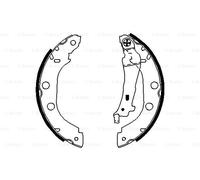BOSCH 0986487699 Jeu de mâchoires de frein