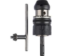 Bosch Mandrin de perçage pour engrenages Bosch jusqu'à 13 mm 2,5 - 13 mm SDS plus avec dispositif de blocage de la force de serrage Quantité:1