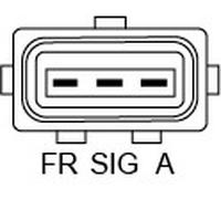 BOSCH 1 986 A00 588 Alternateur pour FORD,FORD AUSTRALIA