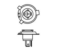 BOSCH 1 987 302 104 Ampoule, projecteur principal pour APRILIA,BMW,DERBI,GASGAS,