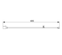 BOSCH 1 987 473 025 Contact d'avertissement, usure des plaquettes de frein pour