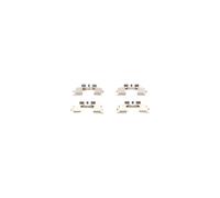 BOSCH 1 987 474 431 Kit d'accessoires, plaquette de frein à disque