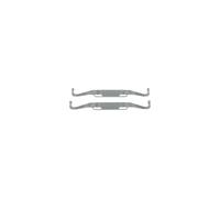 BOSCH 1 987 474 687 Kit d'accessoires, plaquette de frein à disque